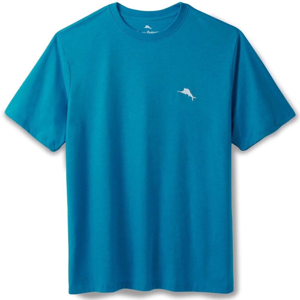 Tommy Bahama Teal Short-Sleeve Crew T-Shirt